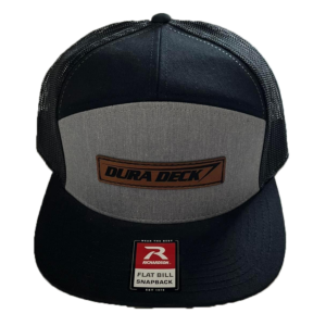 Dura Deck Clutch Hat - Black Grey