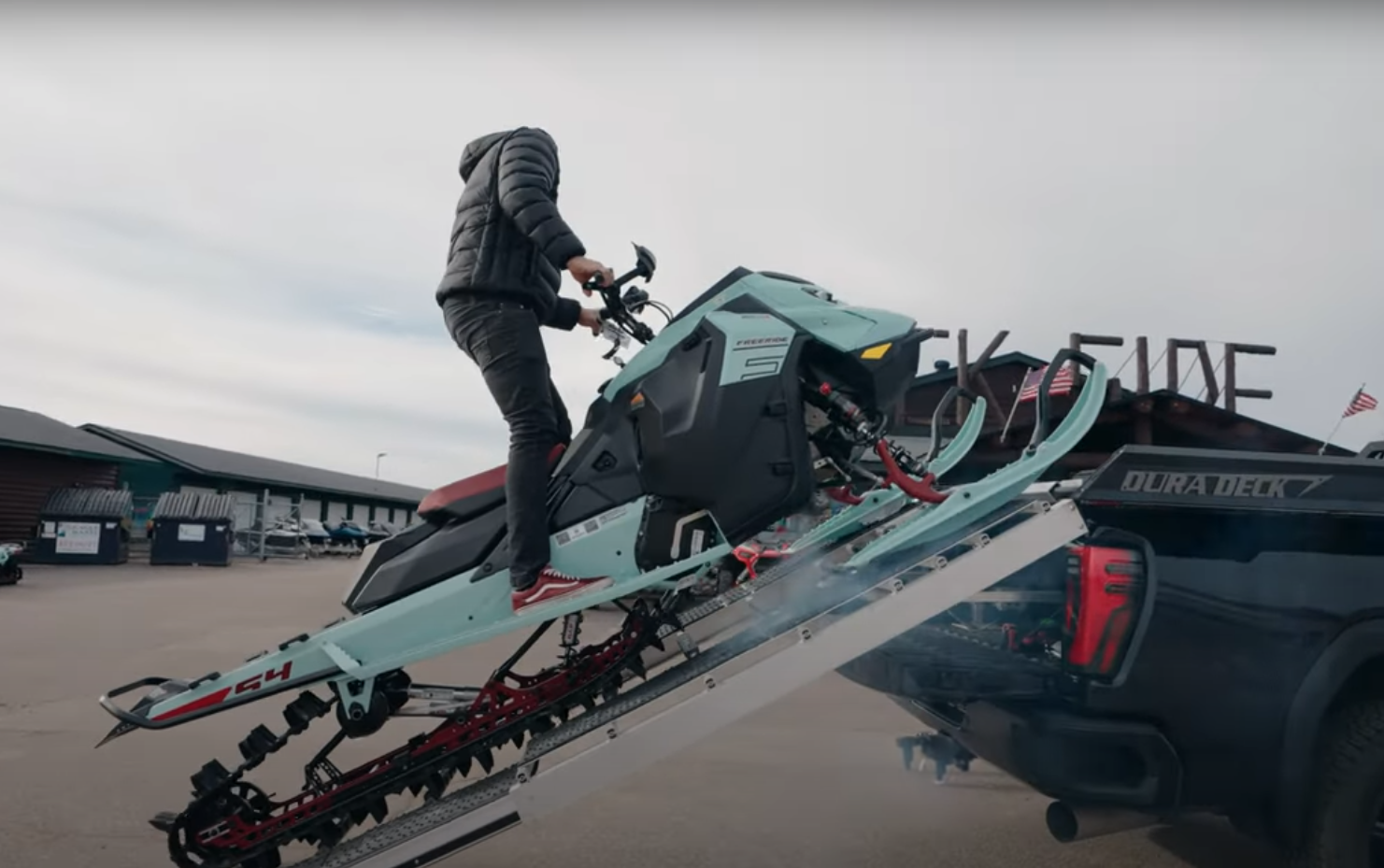 Simple Steps to Unload a Sled Deck