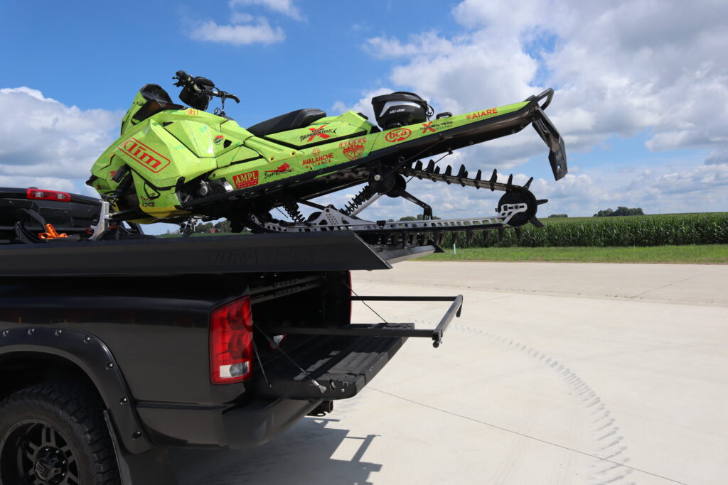 Short or Long Dura Deck Sled Deck Blacked Out - Matthew Vermeer