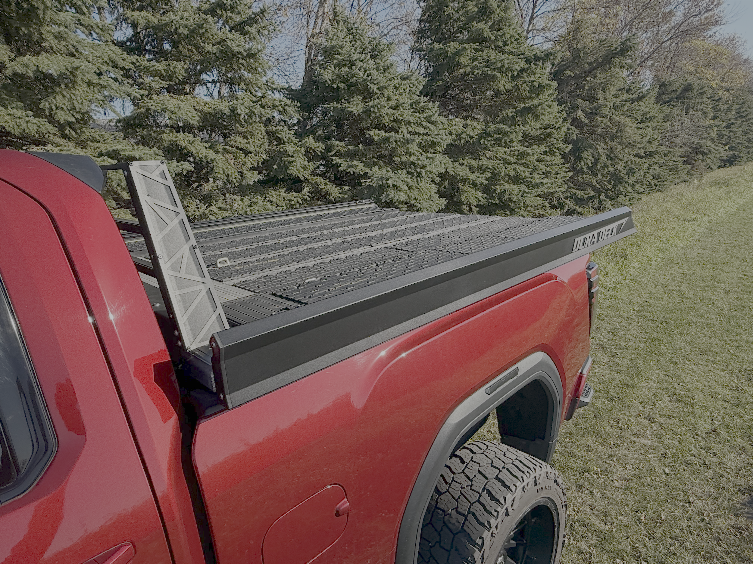 Dura Deck Headache Rack Front Side